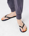 Shop Men Spraypaint All Over Printed Flip Flops