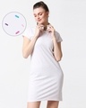 Shop Sprinkles Plain Dresses AOP