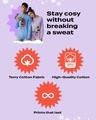 Shop Women's Black Squid Triangle Typography Crewneck Relaxed Fit Sweatshirt