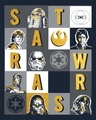 Shop Star Wars Blocks Crewneck Varsity Rib H/S T-Shirt (SWL) Multicolor-Full