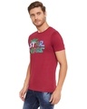 Shop Star Wars Maroon Character Print Mens T Shirt-Design
