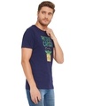 Shop Star Wars Navy Blue Character Print Mens T Shirt-Full
