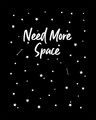 Shop Starry Space Glow In Dark Boyfriend T-Shirt -Full