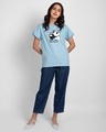 Shop Stay Away Panda Boyfriend T-Shirt-Design