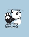 Shop Stay Away Panda Boyfriend T-Shirt-Full