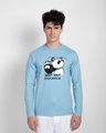 Shop Stay Away Panda Full Sleeve T-Shirt-Front