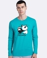 Shop Stay Away Panda  Full Sleeve T-Shirt-Front