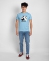 Shop Stay Away Panda Half Sleeve T-Shirt-Design