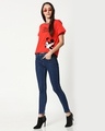 Shop Stay Classy Minnie Boyfriend Varsity Rib H/S T-Shirt (DL)-Design