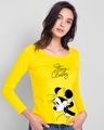 Shop Stay Classy Minnie Full Sleeves T-Shirt (DL)-Front