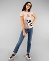 Shop Stay Classy Minnie  Half Sleeve Printed T-Shirt Baby Pink (DL)-Design