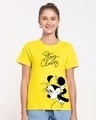 Shop Stay Classy Minnie Half Sleeve T-Shirt (DL)-Front