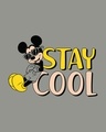 Shop Stay Cool Mickey Round Neck 3/4th Sleeve T-Shirt (DL)-Full