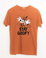 Shop Stay Goofy Half Sleeve T-Shirt (DL)-Front