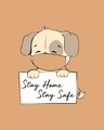 Shop Stay Home Dog Boyfriend T-Shirt-Full