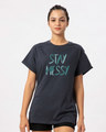 Shop Stay Messy Boyfriend T-Shirt-Front