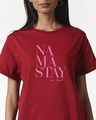 Shop Stay Nama Boyfriend T-Shirt Velvet Cake-Front