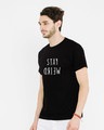 Shop Stay Weird Half Sleeve T-Shirt-Design