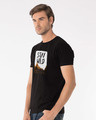 Shop Stay Wild Halftone Half Sleeve T-Shirt-Design