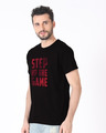 Shop Step Up The Game Half Sleeve T-Shirt-Design