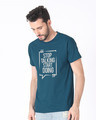 Shop Stop Talking Half Sleeve T-Shirt-Design
