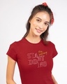 Shop Stop Wishing Start Doing Half Sleeve T-Shirt-Front