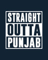 Shop Straight Outta Punjab Full Sleeve T-Shirt