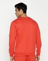 Shop Streetpop Fleece Sweatshirt Smoke Red-Full