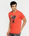 Shop Streetpop Half Sleeve T-Shirt Smoke Red-Design