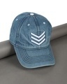 Shop Unisex Blue Striker Baseball Cap-Front