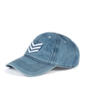 Shop Unisex Blue Striker Baseball Cap-Full