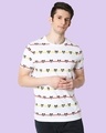 Shop Stripe Mickey (DL) AOP T-Shirt-Front