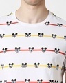Shop Stripe Mickey (DL) AOP T-Shirt