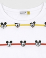 Shop Stripe Mickey Half Sleeves AOP T-Shirt
