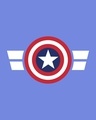 Shop Striped Captain America Printed Badge Full Sleeve T-Shirt (AVL)