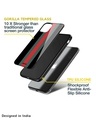 Shop Striped Premium Glass Cover For iPhone XS (Impact Resistant, Matte Finish)-Design