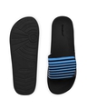 Shop Stripes Lightweight Adjustable Strap Mens Slider-Full