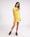 Shop Stripes Mickey Cap Sleeve Printed T-Shirt Dress (DL)-Design