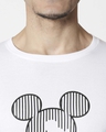 Shop Stripes Mickey Half Sleeve T-Shirt (HD)-Full