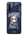 Shop Struggling Panda Typography Premium Glass Cover For OnePlus Nord (Impact Resistant, Matte Finish)-Front