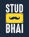 Shop Stud Bhai Half Sleeve T-shirt For Men's-Full