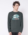 Shop Studying Fleece Light Sweatshirts-Front