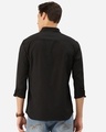 Shop Men Black Solid Classic Shirt-Design