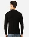 Shop Men Black Solid Pullover Sweater-Design