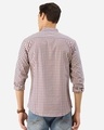 Shop Men Cream Coloured & Blue Checked Smart Shirt-Design