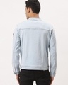 Shop Men's Blue Self Design Jacket-Full