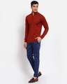 Shop Men's Brown  Regular Fit Sweater