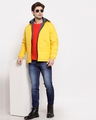 Shop Men's Yellow Regular Fit Jacket