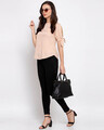 Shop Nude Coloured Solid Regular Top-Full