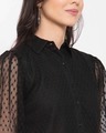 Shop Women's Black Casual Shirt-Full